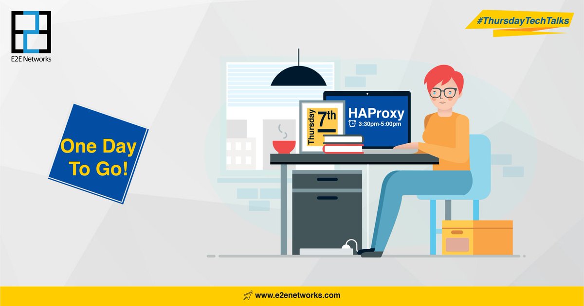 e2enetworks's tweet photo. Understanding and configuring HAProxy Load Balancing is not so hard. 

Learn more by registering for the free webinar lead by the industry expert Monojit Basu.
Register for the free webinar: https://t.co/Oo9B9idcf0

#HAProxy #Webinar #ThursdayTechTalks #e2enetworks #Loadbalancer https://t.co/mcuiFZA6iw