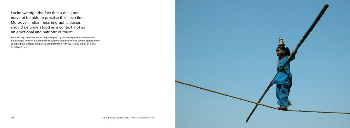 ranemandaridc's tweet photo. Spread 214-215 from the upcoming book // Intellectual Observers // Designers Dilemma // #demystifyingdesign #mranestore #cultureanddesign // Photo credits: Vinayak More // Book // https://t.co/oR2jOfKC2S @idc_iitb https://t.co/KOoi39bXRf
