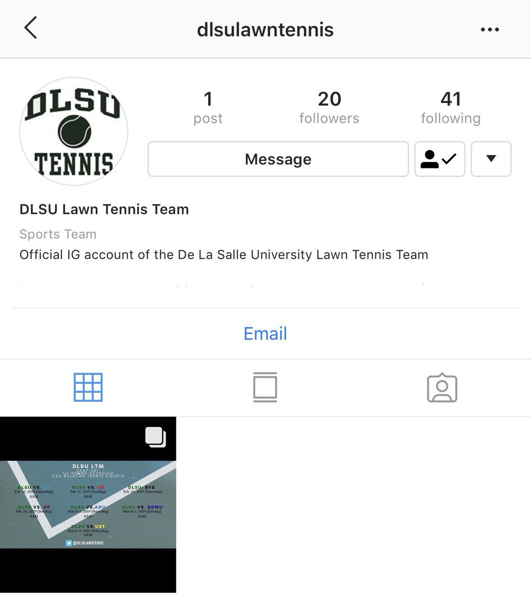 DLSULawnTennis's tweet photo. Follow our official IG account! #DLSUTennis https://t.co/ceEBb2ZZaM