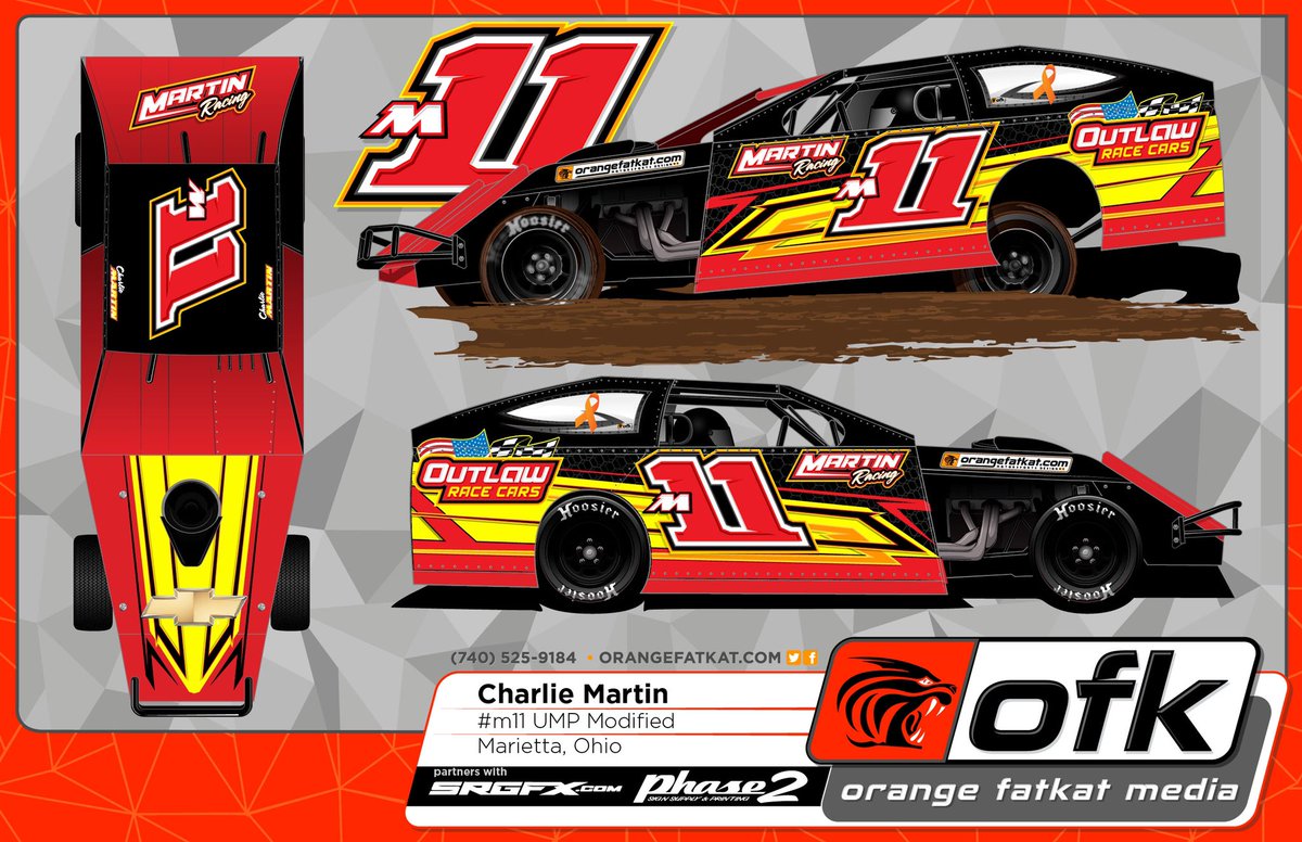 theorangefatkat's tweet photo. Father (m11)/Son (11) duo of Charlie &amp; Tanner Martin. 12 year old Tanner is a third generation racer. #FatkatLivery https://t.co/m5ufKA0N97
