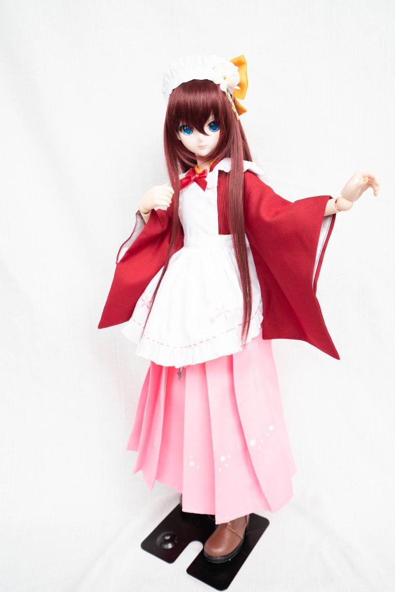 Cherrymilk 8 7 8トレフェスオンライン4 ワンフェス新作その2 艦これ神風バレンタインmode 60 ドール衣装 バスト23 まで対応 ブーツ含むのセットとなります エプロンとカチューシャ外すと通常の神風の衣装としてもご使用できます T Co