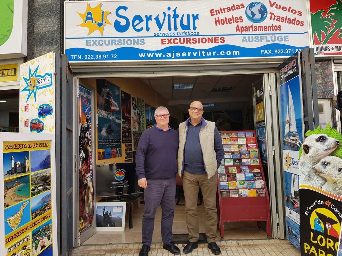 Turismo La Victoria (@lavictoriaturis) on Twitter photo La Victoria de Acentejo sella su primer acuerdo con una agencia de viajes del norte de Tenerife, AJ Servitur (<a href="/AjServitur/">A.J SERVITUR</a>), que comercializará la oferta turística del municipio y sus innovadoras rutas turísticas. #TurismoLaVictoria La Victoria de Acentejo sella su primer acuerdo con una agencia de viajes del norte de Tenerife, AJ Servitur (<a href="/AjServitur/">A.J SERVITUR</a>), que comercializará la oferta turística del municipio y sus innovadoras rutas turísticas. #TurismoLaVictoria
