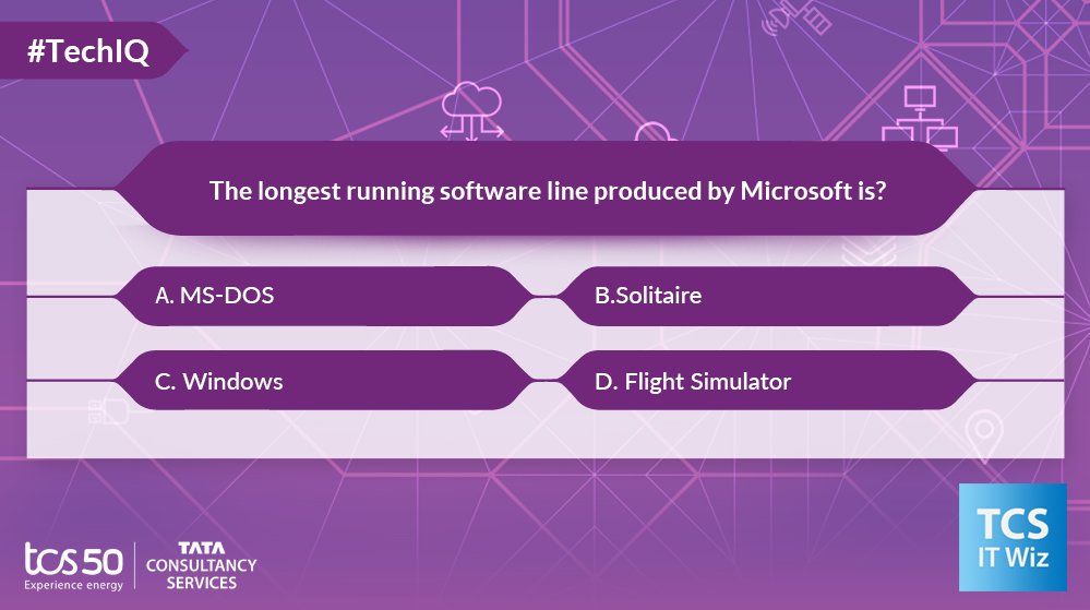 TCSITWiz's tweet image. The software has been around for over three decades and is still going strong.
#TechIQ