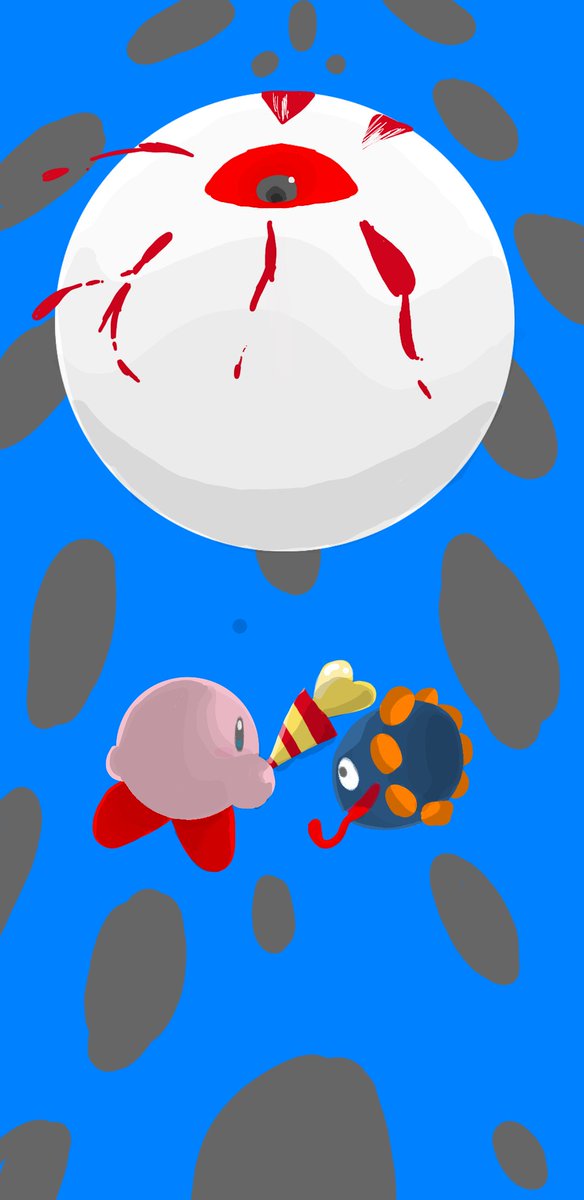 テテ على تويتر 星のカービィ カービィ 星のカービィ3 ゼロ グーイ Kirby 壁紙 壁紙配布 Gooey