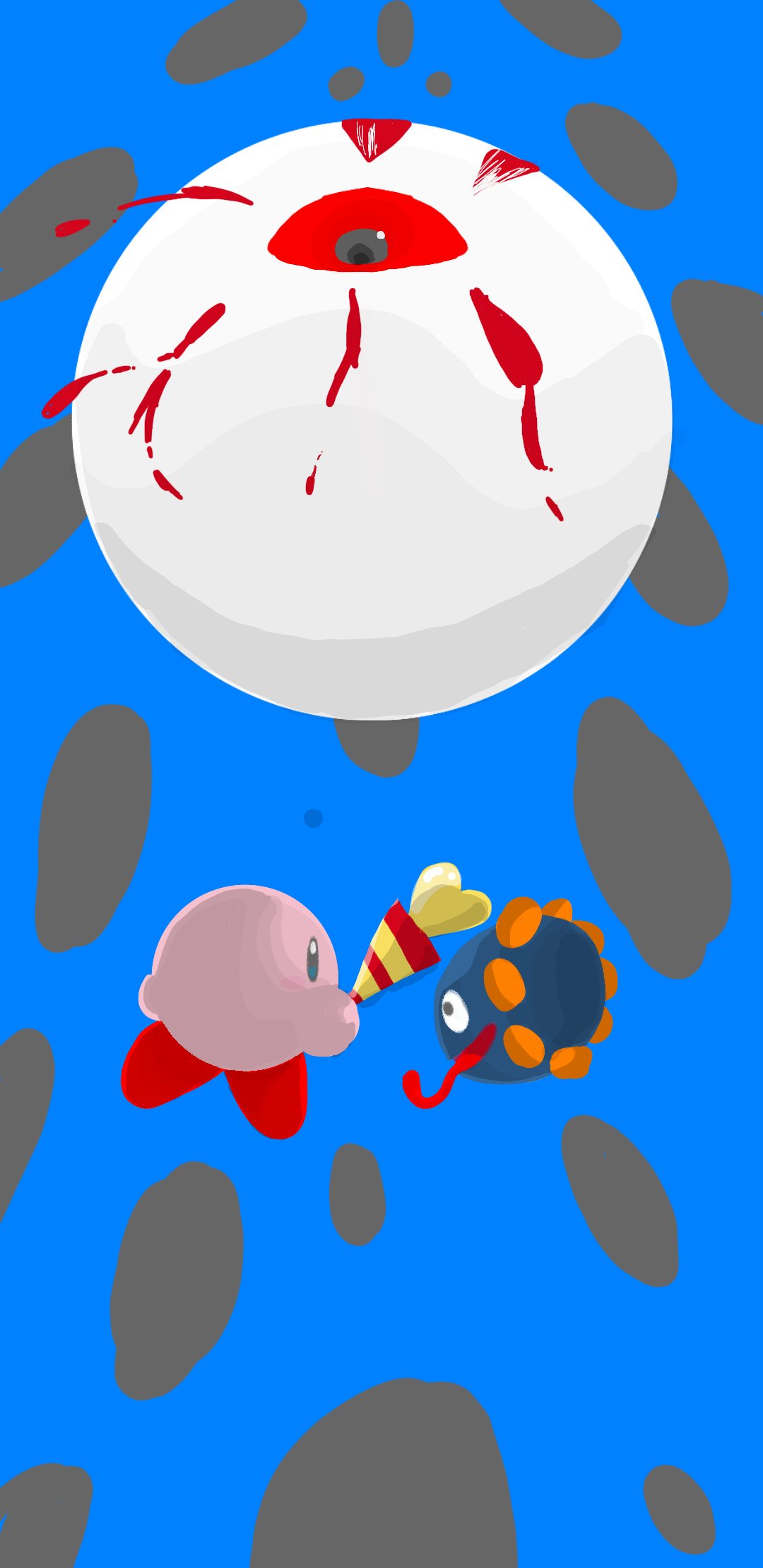 テテ 星のカービィ カービィ 星のカービィ3 ゼロ グーイ Kirby 壁紙 壁紙配布 Gooey T Co 0wmdu8pwm4 Twitter