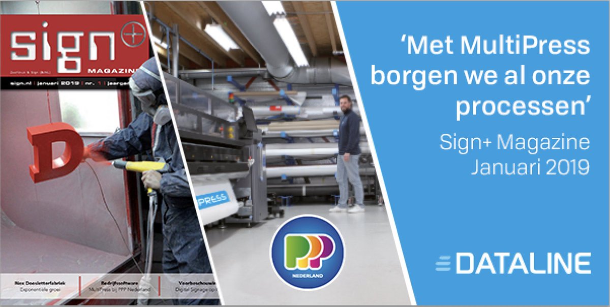 Dataline Solutions (@dataline_eu) on Twitter photo 'Met #MultiPress borgen we al onze processen' - Mooi artikel in <a href="/SignNL/">SignNieuws</a> over #MultiPress van <a href="/Dataline_eu/">Dataline Solutions</a> bij <a href="/PPPnederland/">PPP Nederland</a> lnkd.in/diXpJhV 'Met #MultiPress borgen we al onze processen' - Mooi artikel in <a href="/SignNL/">SignNieuws</a> over #MultiPress van <a href="/Dataline_eu/">Dataline Solutions</a> bij <a href="/PPPnederland/">PPP Nederland</a> lnkd.in/diXpJhV