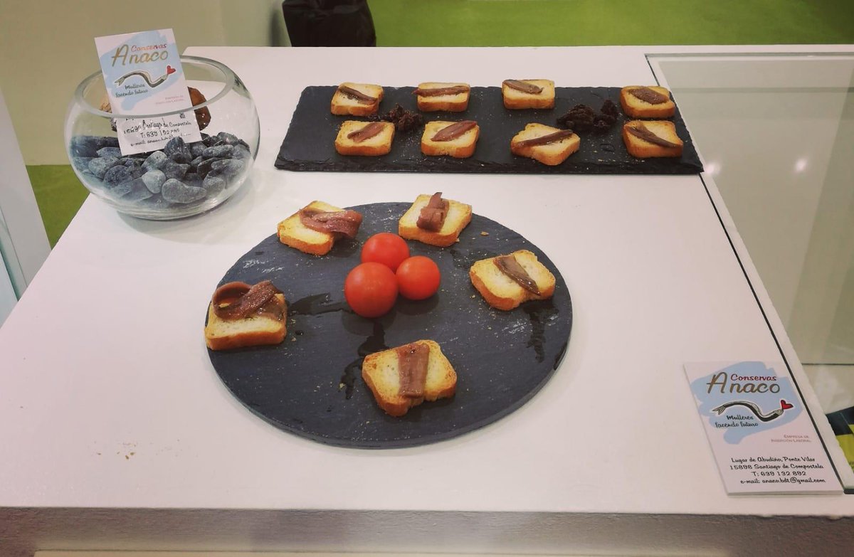 Xa estamos instalados no <a href="/EXPOURENSE/">EXPOURENSE</a> 2019. Visita o posto de 🐟<a href="/ConservasAnaco/">Conservas ANACO EIL</a> e leva ao teu padal un produto gourmet  #amelloranchoa
<a href="/OurenseConcello/">Concello de Ourense</a> #economíasocial