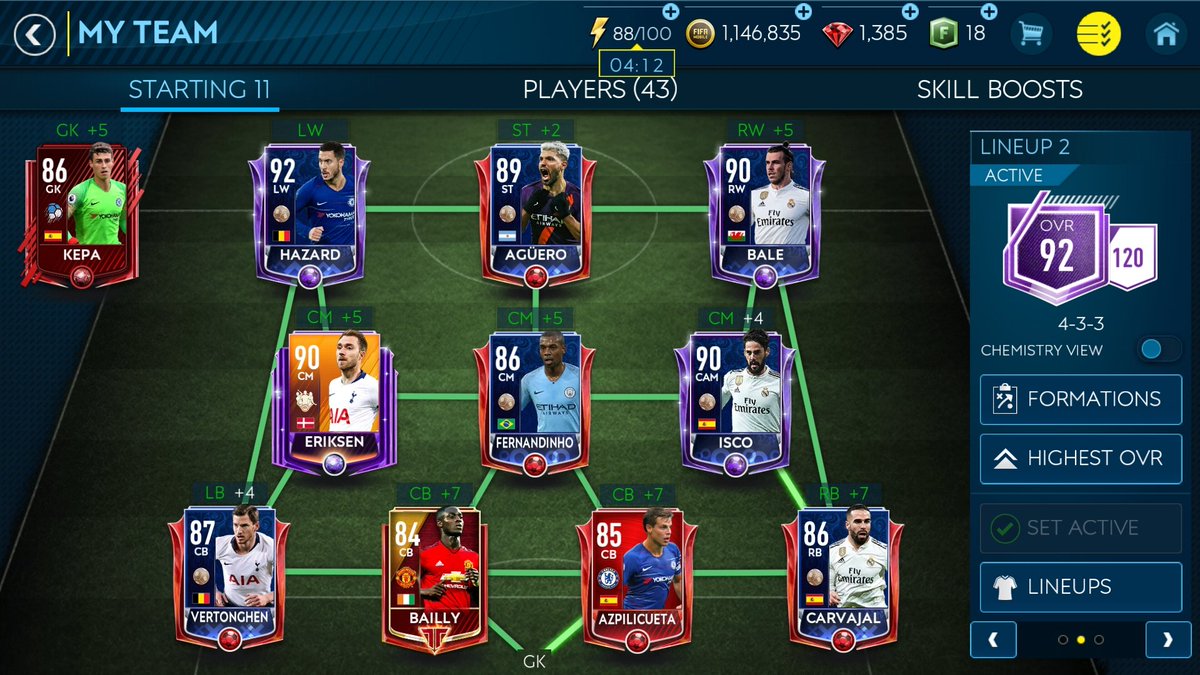 luize0924's tweet photo. @EAFIFAMOBILE I need a good active league 
Anyone ?? https://t.co/hLmVnzhNdB
