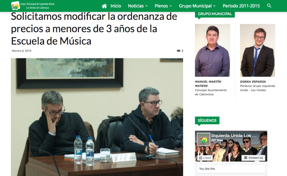 eumd1991's tweet photo. Moción planteada por nuestro portavoz Gorka Esparza; pedimos al ayuntamiento que gobierna el @ppcabrerizos la modificación de la ordenanza de precios de la Escuela de Música a menores de 3 años. 
👇👇👇Video noticia aquí👇👇👇
https://t.co/qof4yBRKBS https://t.co/mv7oICZauQ