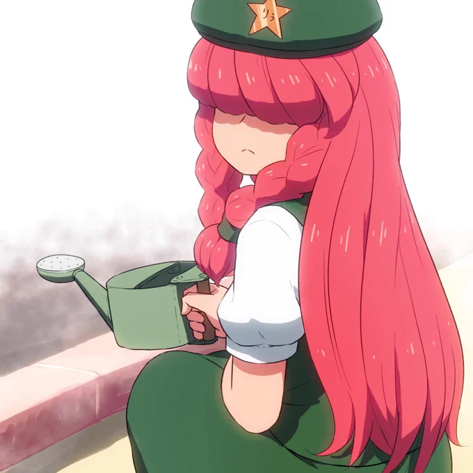 目隠れ #毎月6日は美鈴の日 