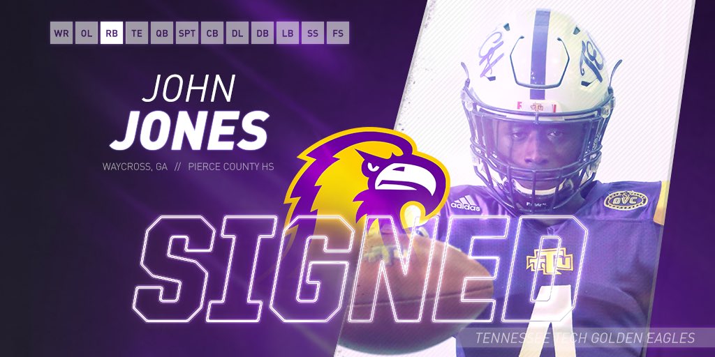 TNTechFootball's tweet photo. Signed π a dynamic RB from the π state @Jaygotjuice25 has officially joined #FL19HTsquad π¦
β¬οΈ https://t.co/ZKPbMynkMm