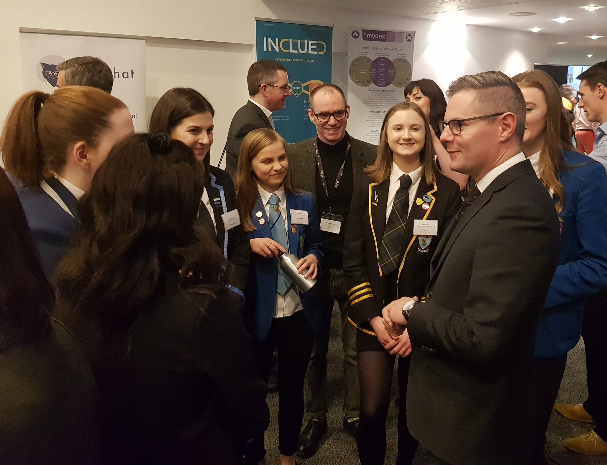 Stirling Council on Twitter "After praising them in his speech at the