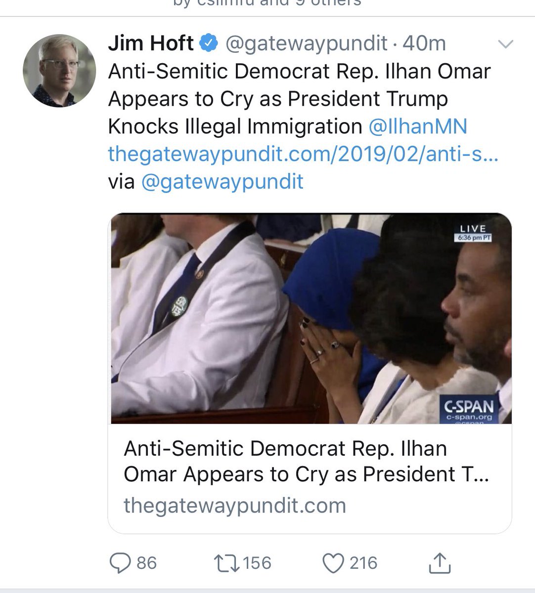 Ilhan Omar tweet media