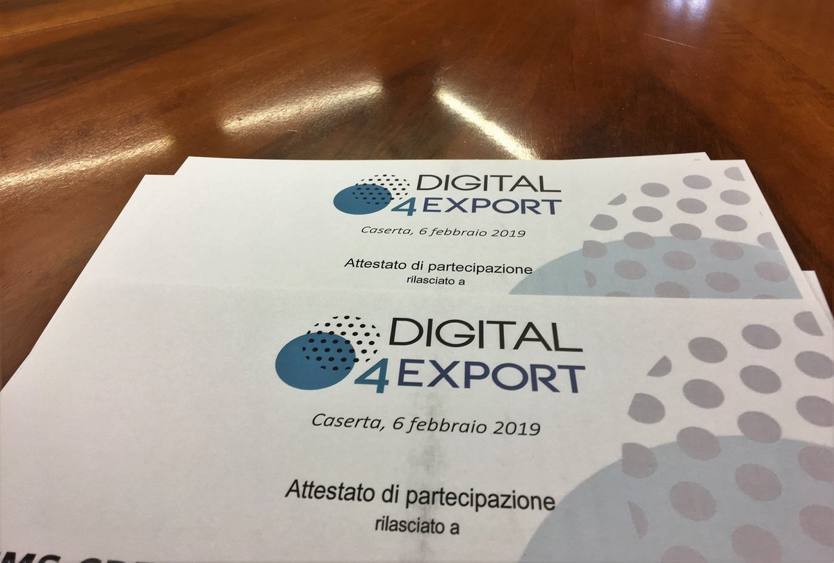 ITA formazione (@itaformazione) on Twitter photo 📌Giornata conclusiva della tappa di #Caserta del corso #Digital4Export nella sede di @ConfindustriaCE. Si parla di 💻#Socialmedia #marketing in compagnia di <a href="/GiuseppeMayer/">Giuseppe Mayer</a> di #Antifragile
#comunicazionedigitale #export 📌Giornata conclusiva della tappa di #Caserta del corso #Digital4Export nella sede di @ConfindustriaCE. Si parla di 💻#Socialmedia #marketing in compagnia di <a href="/GiuseppeMayer/">Giuseppe Mayer</a> di #Antifragile
#comunicazionedigitale #export