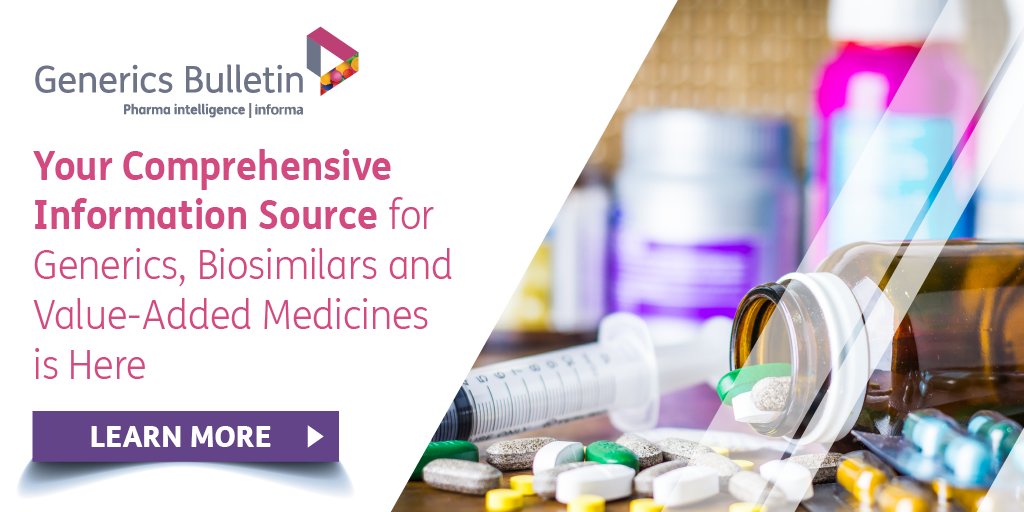 Genericbulletin's tweet photo. Change happens quickly in today’s off-patent drugs landscape, so you need a platform that can keep up. Find out more about #GenericsBulletin here https://t.co/9OZWaoszhX https://t.co/MseXy3hnPl