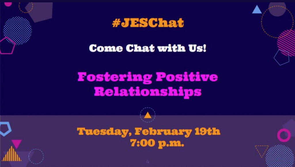 cmoorewaller's tweet photo. Mark your Calendars! Invite a friend or 2! ๐
#JESChat
#FunProfessionalDevelopment
#WISDgreatness https://t.co/DF2ep2lslz