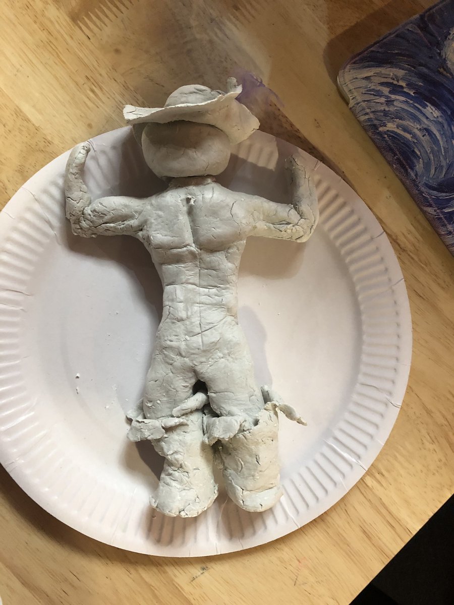LorenaHall77's tweet photo. Today my home ed students used clay to create! #ArtsAward #TakePartinArt #HoneEdRocks @lincdrillhall @YMCALincs https://t.co/QR0Phovefl