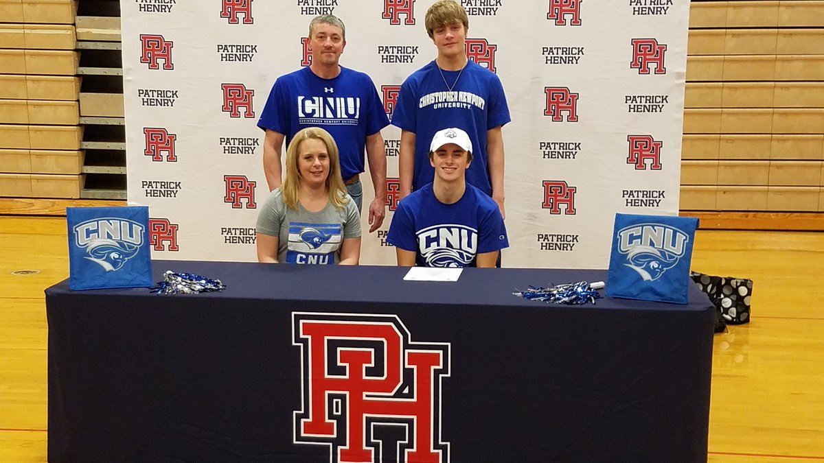 hanoversports's tweet photo. Brandon Sullivan will play for @CNUcaptains for football! @PatriotsPhhs #NationalSigningDay https://t.co/BdJUKVgXyW