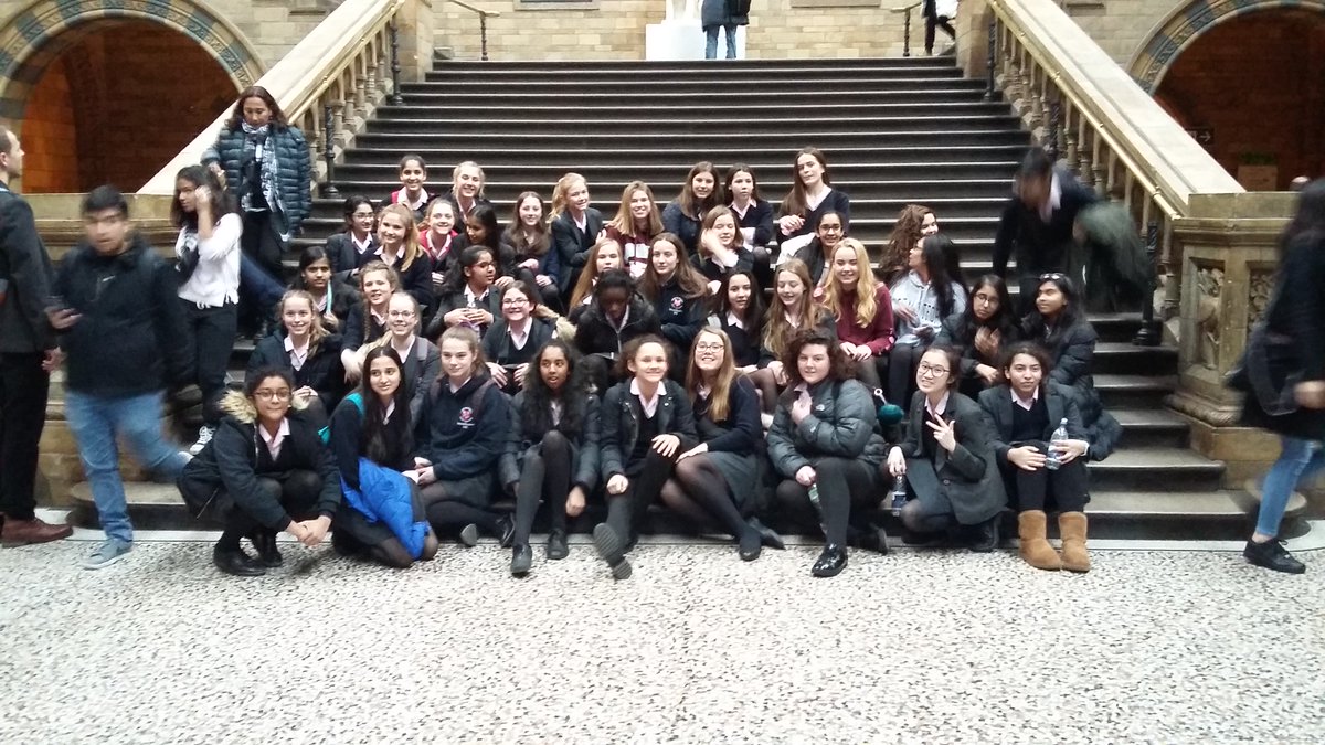 Causing havoc on the steps