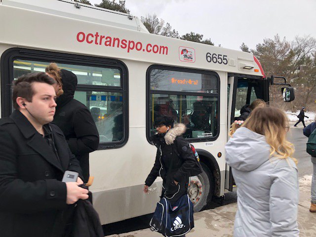 CU_President's tweet image. Coming onto our beautiful campus on bus number 10 in support of #TransitWeek2019. Great to see so many students, staff and faculty #otttransitchallenge