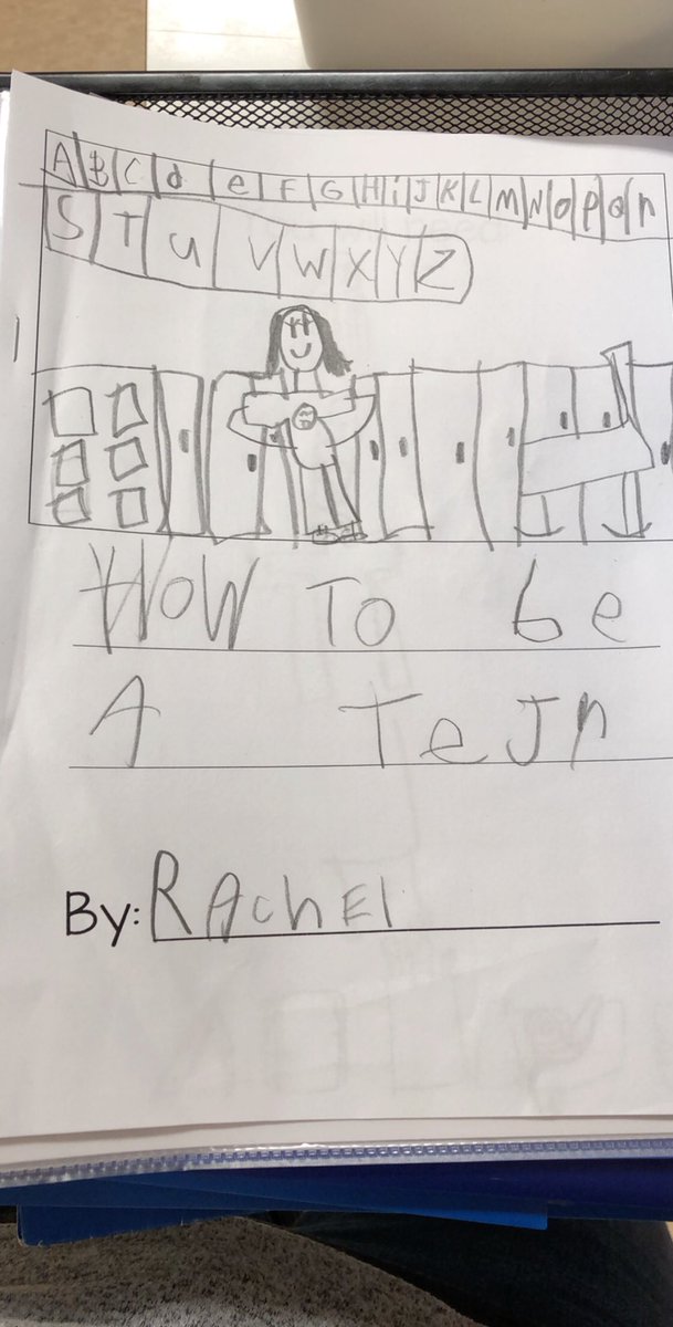 MissMerryfield's tweet photo. How to be a teacher! #lipstick #kindergarten #hatfieldcougars https://t.co/dUEQhGRj3t