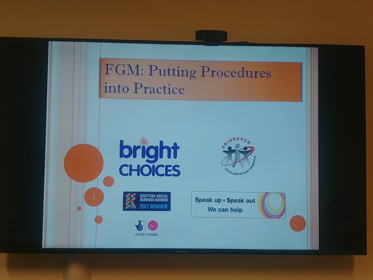 BrightChoicesEd's tweet photo. Fantastic participation at our #FGM Level 2 training today. Following the first conviction after legislation was introduced in 1985, hopefully we will all continue to work together to #endFGM. 

@Edinburgh_CC @mcfb @sacro_ https://t.co/Nbsjb8g41b