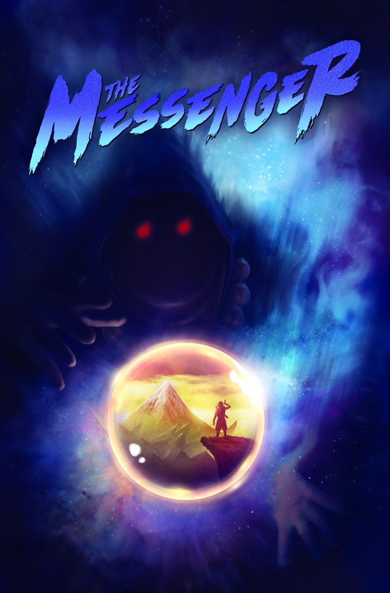 messengergame's tweet photo. Did you know that you can vote for your favorite Game Developers Choice Awards nominee ? If you liked The Messenger a lot, well, it's part of that select list of really cool games you can vote for: https://t.co/WbD8laerVj https://t.co/KIxKXl30MS