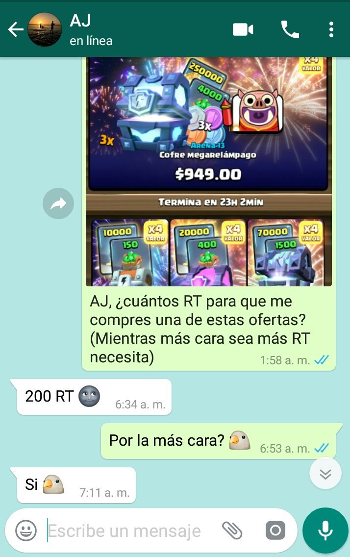 Yo solo quiero RTs, me ayudan? 🌚