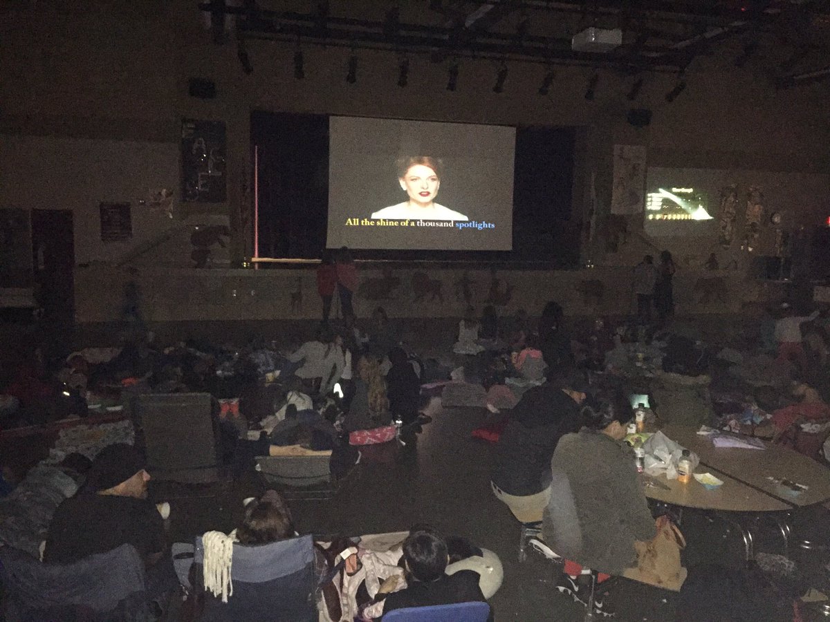 Fundraiser Fun! Sing-Along movie night was a success 😊 #AVagriculture #AVFollowmylead