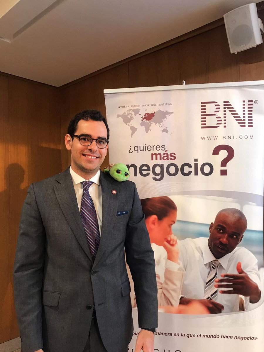 InknowationBNI's tweet photo. Nuestra mascota Bnita pasará los próximos siete días en las oficinas de Almiro Abogados, con nuestro abogado especialista en civil y penal @AJ_EscuderoM , quien hizo la mejor presentación en la reunión de esta semana. Él sí va a ese lugar de sombras. #Networking #Referencias https://t.co/86FSlIRGTH