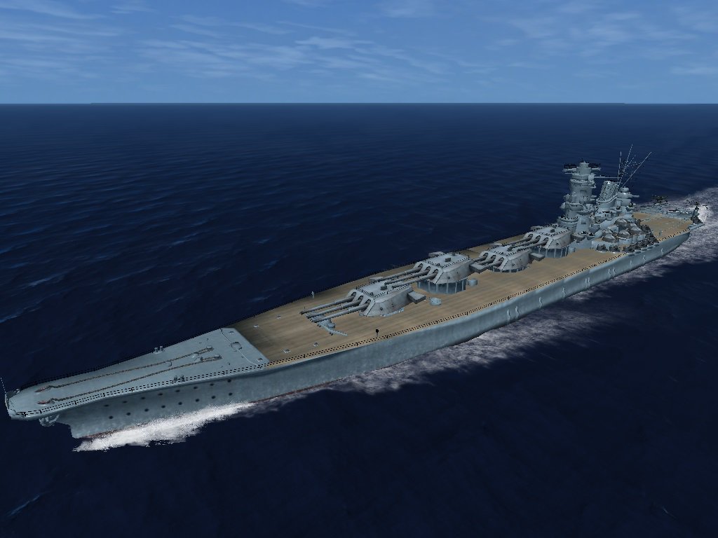 ぼう花 Hoi4のmod Kaiserreichの世界の大和型です 誰です こんな変態設計したのは 歓喜 前方に三連装四基とか浪漫ありますね 架空艦