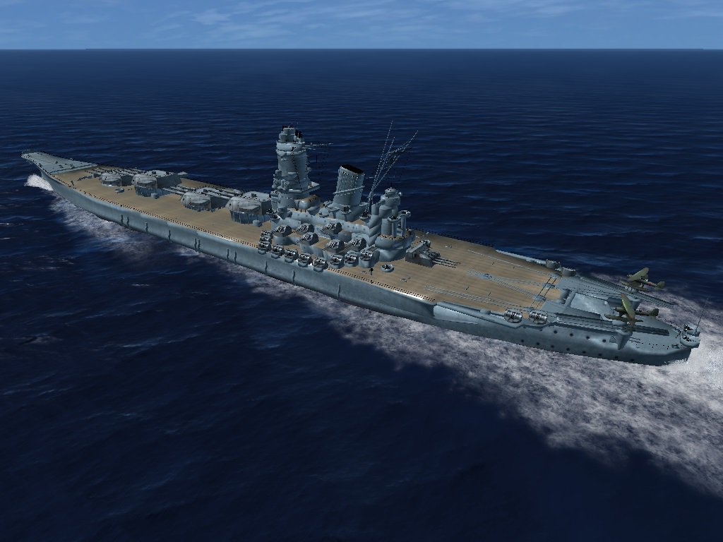 ぼう花 Hoi4のmod Kaiserreichの世界の大和型です 誰です こんな変態設計したのは 歓喜 前方に三連装四基とか浪漫ありますね 架空艦