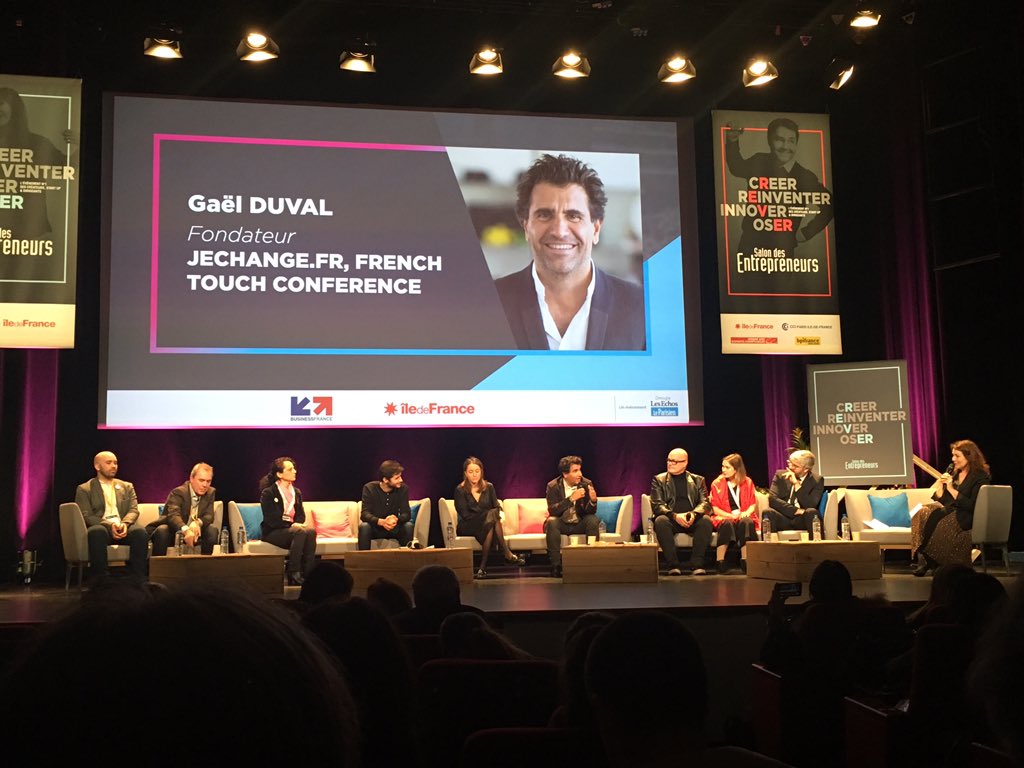 Notre Fondateur & Président @gaelduval intervient lors de la session #FrenchTouch du #SDE2019. L’occasion de revenir sur l’aventure de @FrenchTouchConf à travers le monde ! #BuildTheBridge #export #international #startup #scaleup #SDE19