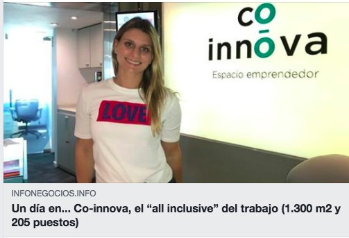 ¡Gracias por visitarnos @InfoNegocios_AR ! Fue un placer compartir junto a Juli y Aye un día de trabajo en nuestro espacio. Gracias por potenciar el mundo #coworking ¡Los esperamos pronto! #coworking #coworkinglife #comunidad Nota completa ➡️ bit.ly/2GhzeRx