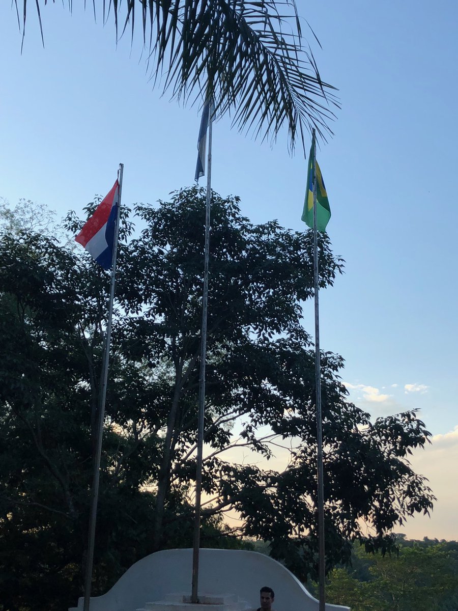 RobertWhiteMD's tweet photo. The triple frontier- border between #Argentina #Paraguay #Brazil #3borders; incredibly beautiful - 3 great nations 3 great cultures all converge at one point. https://t.co/4RVkpNUa4V