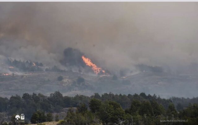 Alitop_'s tweet photo. SOS!! Se esta incendiando parte de Valle grande, Sector Colonia sur, Baker, con incendio avanzando rapidamente, cerca de Cochrane y cuanta ayuda ha llegado ????? Necesitamos helicopteros y aviones!!!! Los brigadistas de @conaf_minagri poco pueden hacer @MinagriCL @min_interior https://t.co/JlcAszw73x