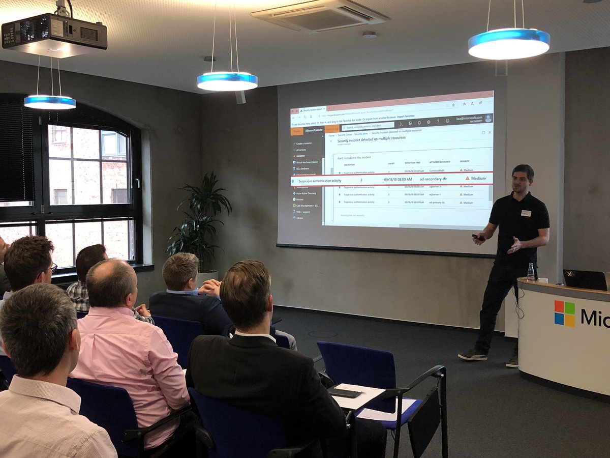 sepago's tweet image. Spannender Slot auf der #CitrixOnAzure Roadshow in #Hamburg von unserem #Security Experten @EricSoldierer zu #Microsoft365, #WindowsATP