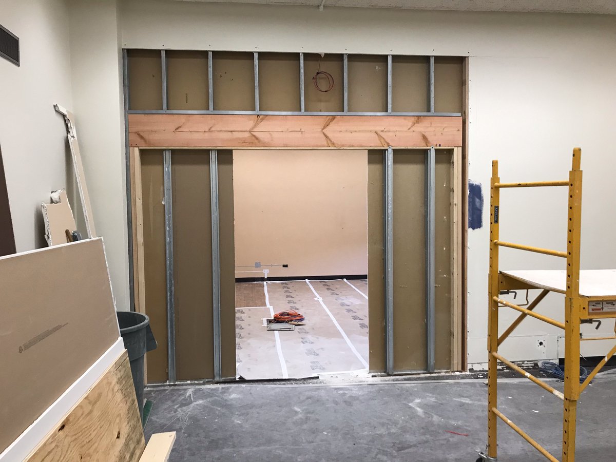 UIC_Literacies's tweet photo. @MakEY_Project @UIC_CollegeofEd @thisisUIC Some still-under-construction photos. They don't do justice to what's coming. More soon. In the meantime, check out @damonlamarreed's artwork: https://t.co/3Ns6ChDr5W. In partnership with @ChicagoPAG, Damon is painting a mural in the #MakeGoodLab! @beccawoodard @nathancphillips https://t.co/j0GylN9ITj