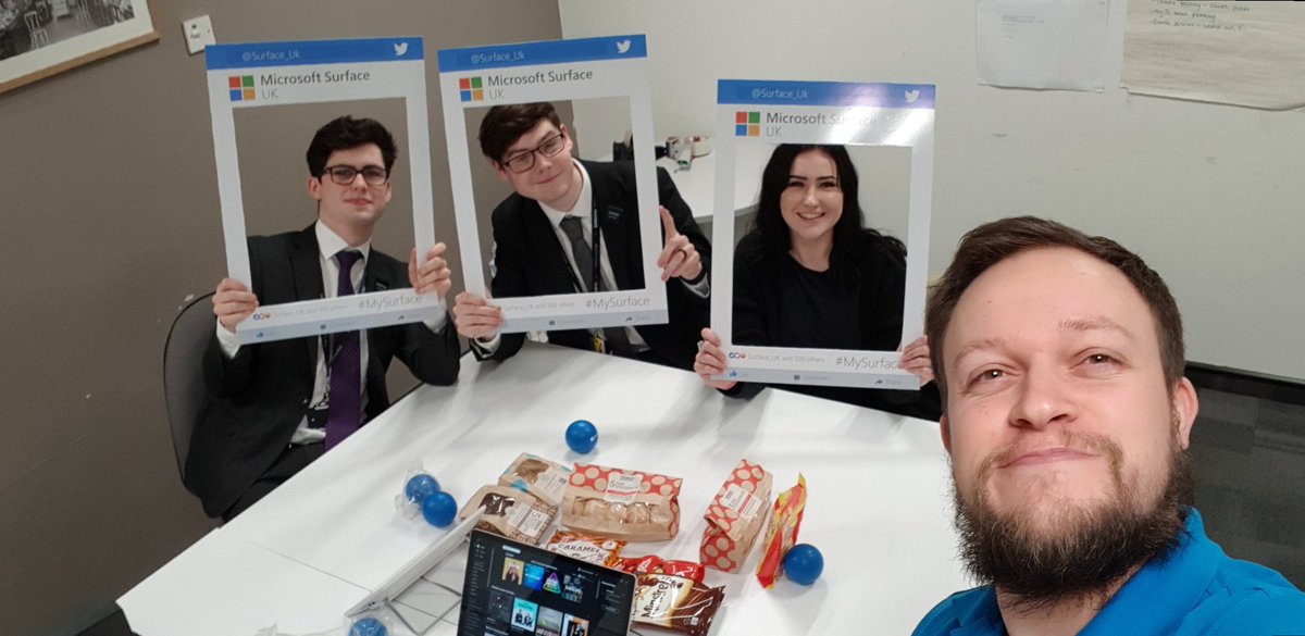 TM_Loro's tweet photo. Had a great afternoon training the lovely Partners of John Lewis at Home in Basingstoke all about #Surface! #SurfaceWeek is in full flow and these guys are fully prepped to tell you all you need to know about everything Surface! @Surface_UK https://t.co/ZwGUFIXMTW