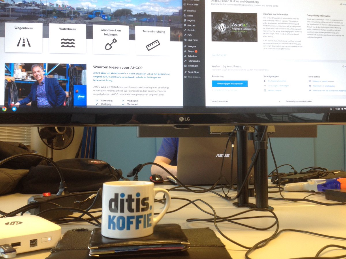 RT <a href="/MarcaBultink/">Marca Bultink</a>: Aan het werk bij <a href="/ditisABC/">ditisABC</a> voor de nieuwe website van  @AHCO_WenWNog even geduld, medio februari komt de nieuwe site online.