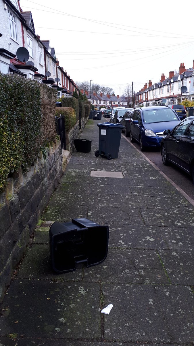 CosmicIntrovert's tweet image. . @BhamCityCouncil So the recycling team have just collected from our street and left it in a right mess! Don't take out your rage on the tax payers! @bbcmtd @birminghampost #appalling #Birmingham #binstrike