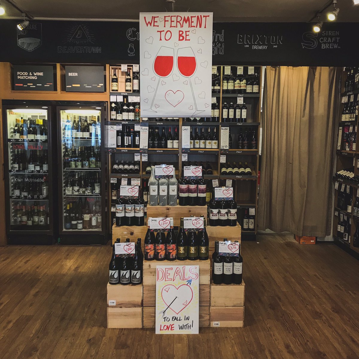 Odd_Baker_St's tweet photo. Ready to fall in love again? ❤️Valen-wines deals are NOW ON! Stop by and show your love! #oddbins #bakerstreet #ValentinesDayGift #ValentinesDay2019 #valenwines https://t.co/HNuZKD1tCC