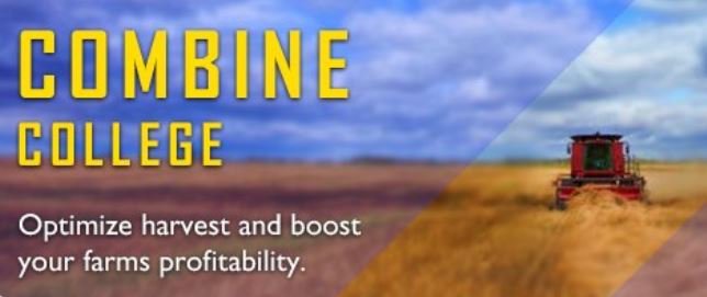 canolacouncil's tweet photo. Combine College is coming to a city near you! The days include info on harvest losses, grading, pre-harvest aids and combine manufacturer sessions. 

March 12 - Regina
March 20 - Brandon 
July 10 - Lethbridge

Details and registration links at https://t.co/3TPoLTMaCc https://t.co/dkxhJVMxBa