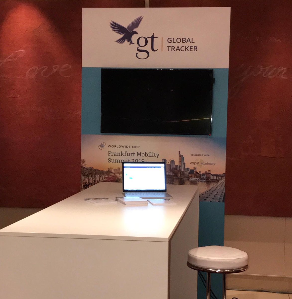 tst_tracker's tweet image. Excellent set up at the Tech Kiosk @WorldwideERC Frankfurt. If you're in town tomorrow come by the Intercontinental to see how our technology can support your #postedworkers #businesstravellers &amp;amp; #projectworkers. See our #Pretrip #Compliance #Dutyofcare tools in action @liamb1000
