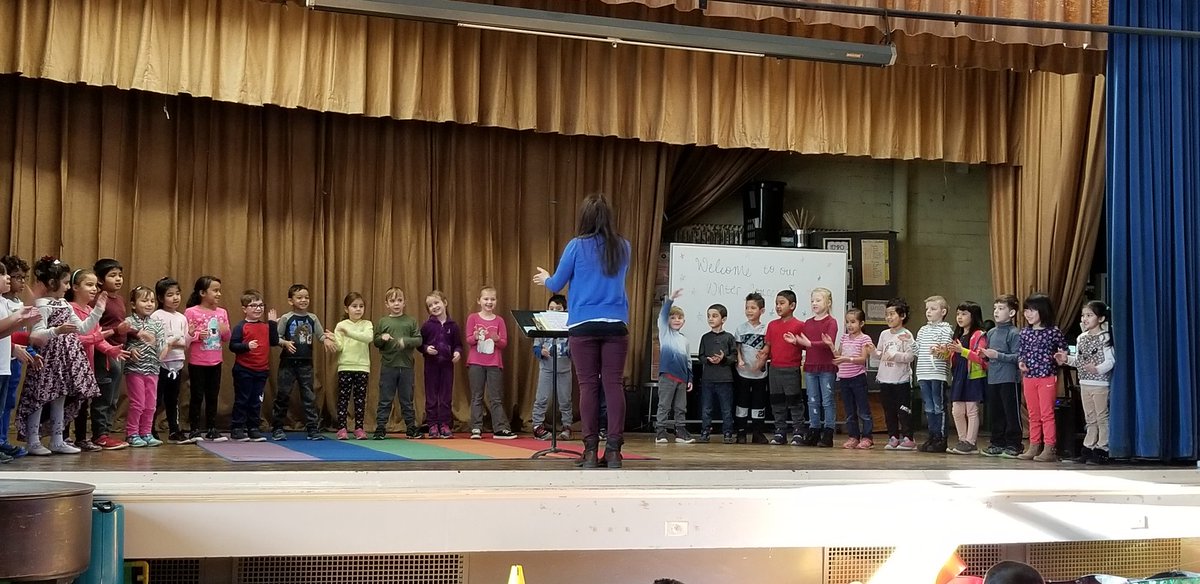 wspscoburn's tweet photo. K and 1st grade students performed their winter concert today. Proud of our young students @wspscoburn.    #performingarts https://t.co/H5zRyhqEHF