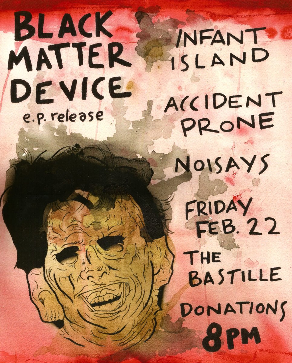 NoiSays will be performing February 22nd at The Bastille in Richmond, VA, with <a href="/accidentproneva/">Accident Prone</a>, <a href="/BlkMtrDvc/">Black Matter Device</a>, and Infant Island. DM bands for address.
