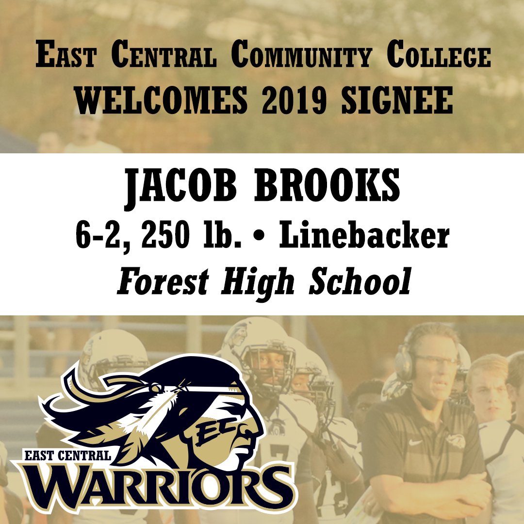 Welcome Jacob Brooks to the Warrior football family!