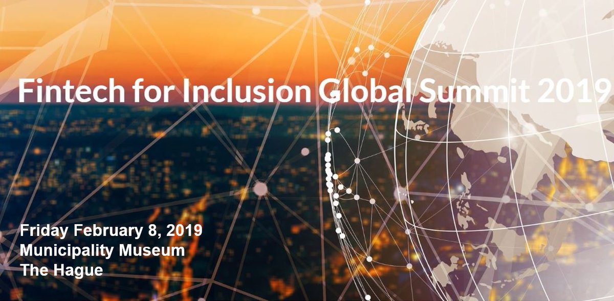 #FinclusionSummit19 - Today we kicked off our FinTech for Inclusion Forum, a peer to peer exchange with over 60 FinTech innovators from across the globe. 

This Friday we discuss the latest FinTech trends, insights and innovations at our annual FinTech for Inclusion Summit