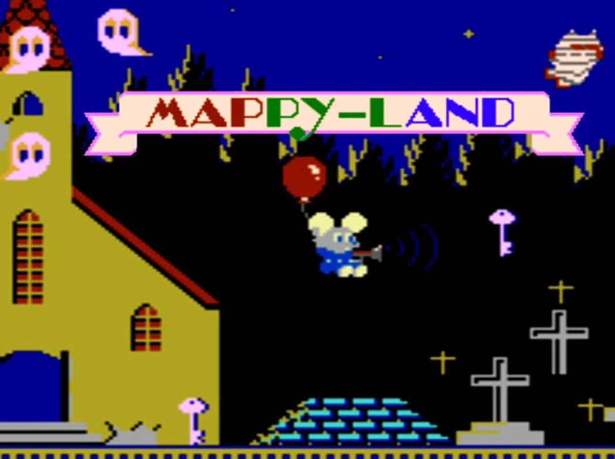 mappy retro games