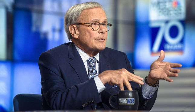 Happy 79th Birthday to television journalist and author, Tom Brokaw! 